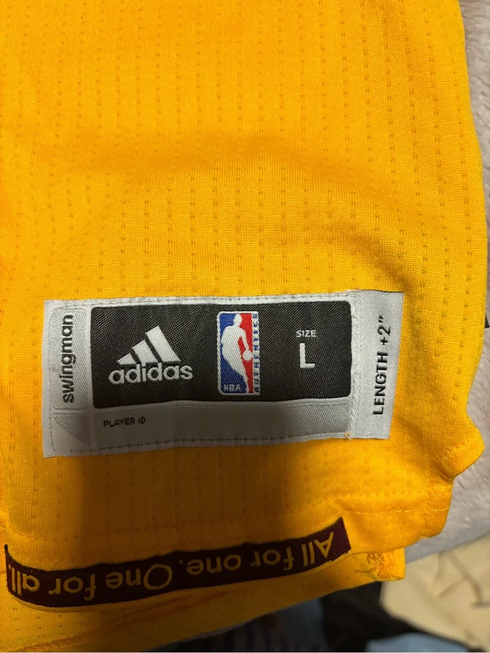 Adidas Cleveland Cavaliers Kyrie Irving #2 NBA Swingman Jersey Men’s L +2 (1313)